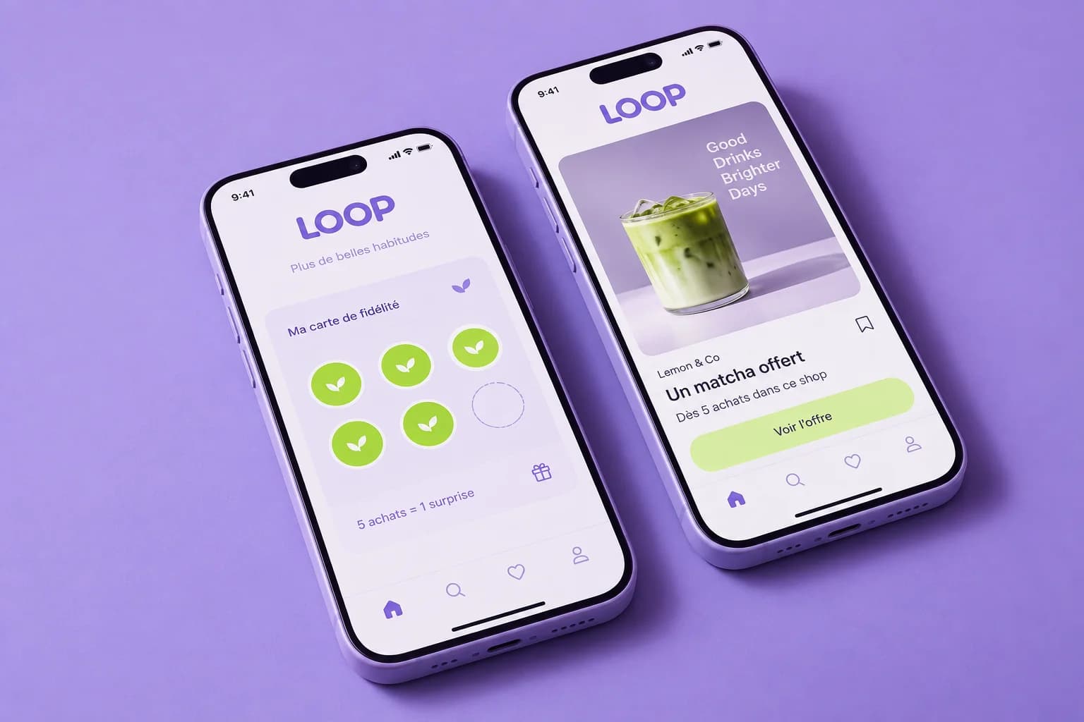 Illustration du concept LOOP — projet fictif