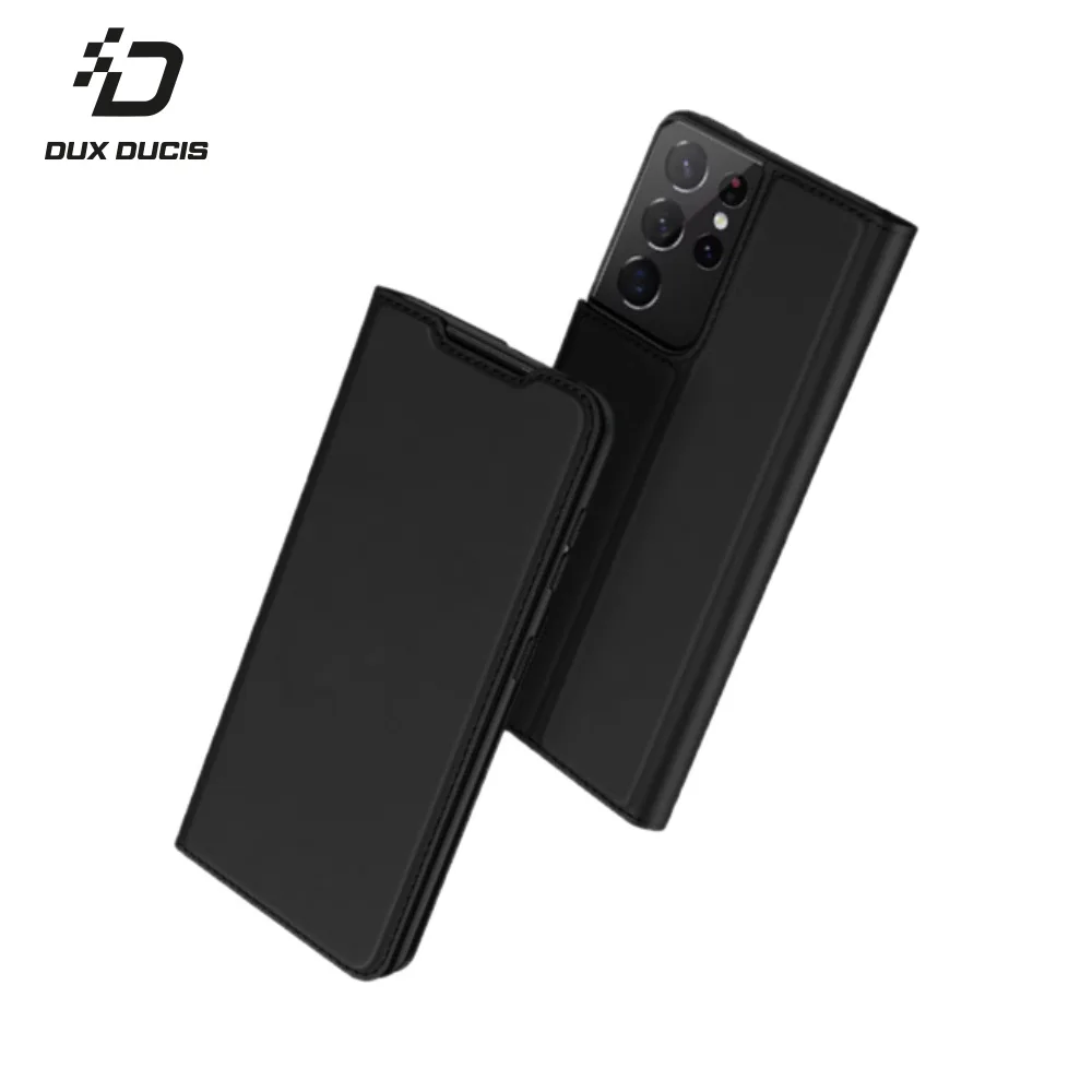 Housse de Protection Skin Pro Dux Ducis pour Samsung Galaxy S21 Ultra 5G G998 Noir