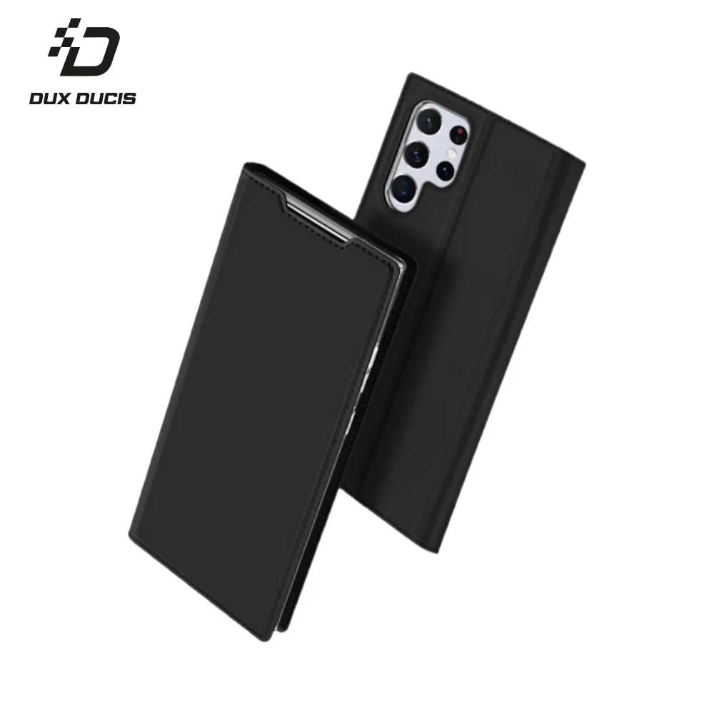 Housse Skin Pro Dux Ducis Samsung Galaxy S22 Ultra Noir