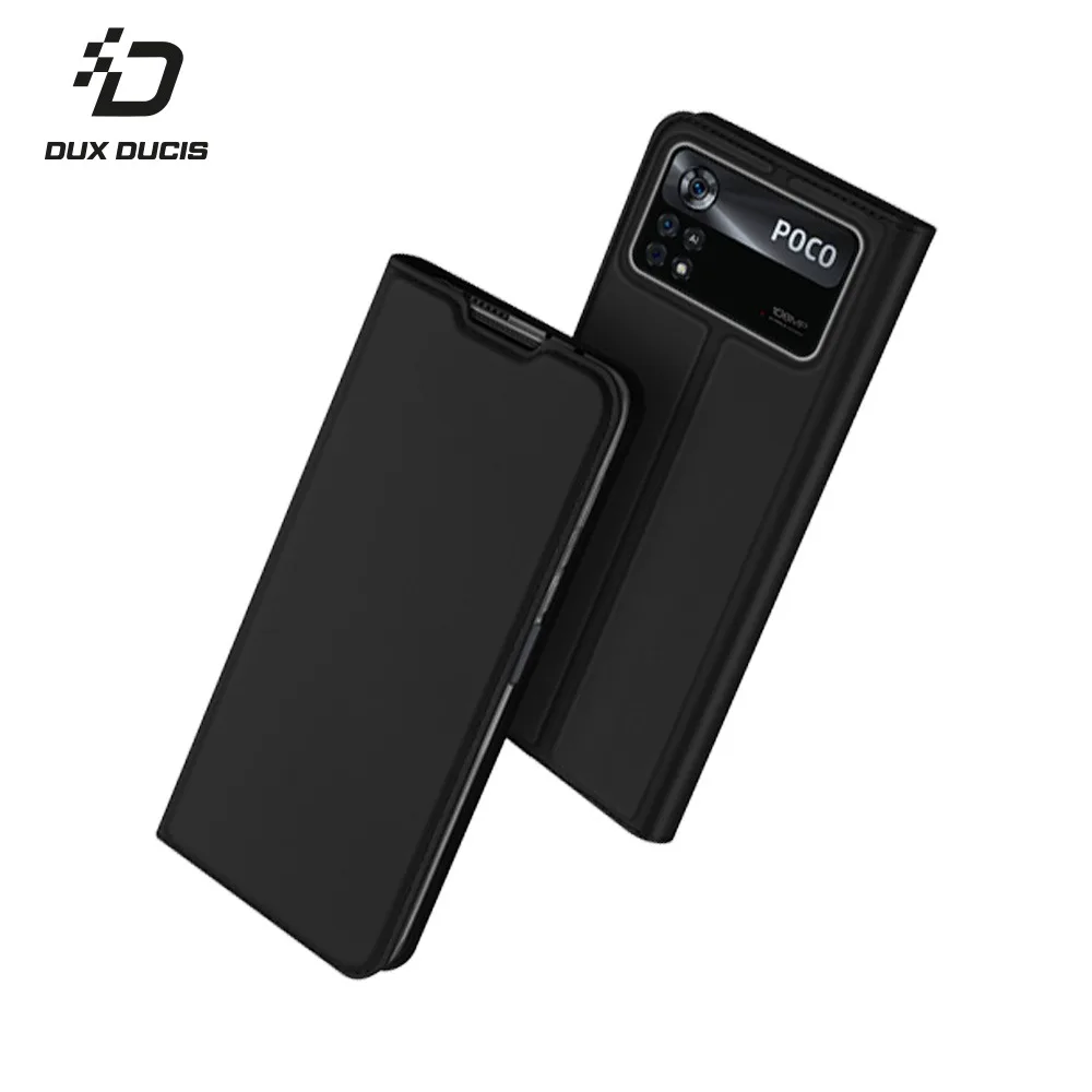 Housse Skin Pro Dux Ducis Xiaomi Poco X4 Pro 5G Noir