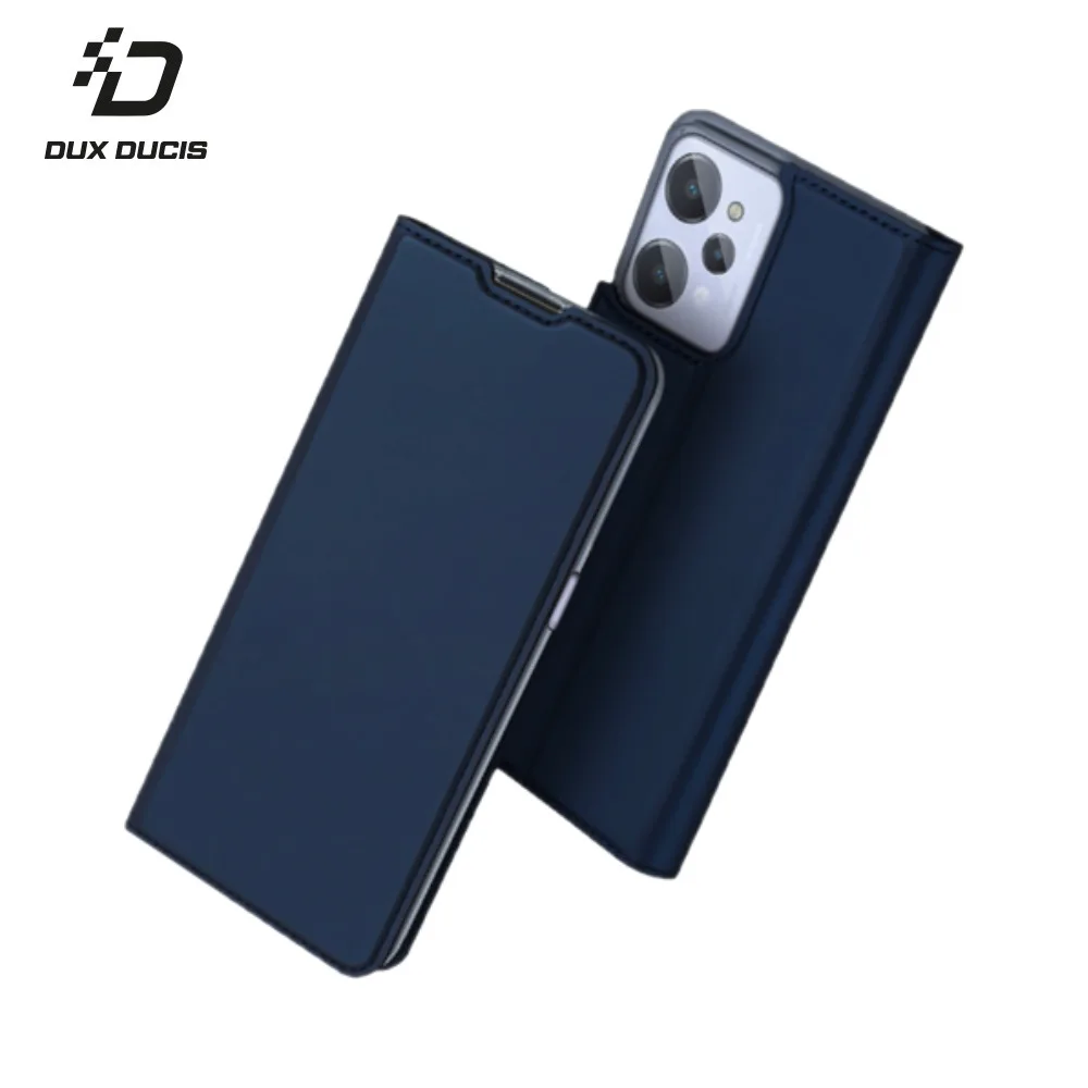 Housse de Protection Skin Pro Dux Ducis pour Realme C31 Bleu