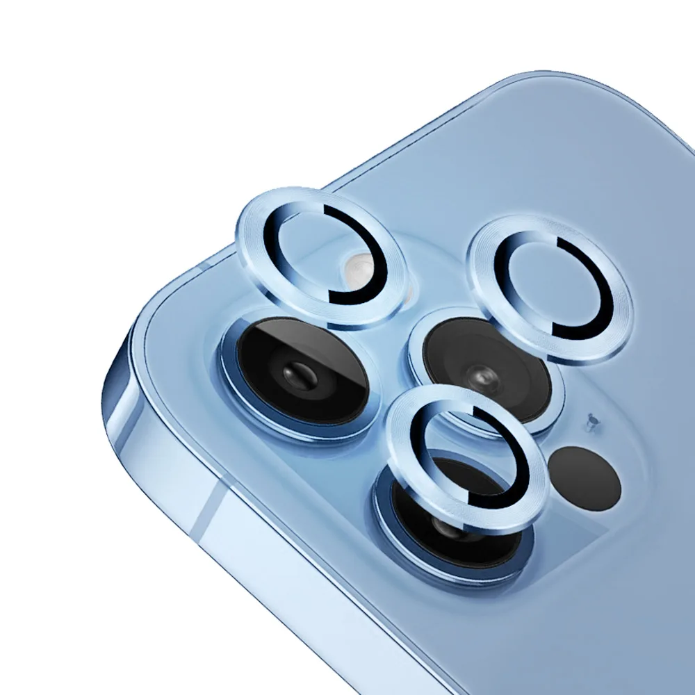 Protection Lentille Apple iPhone 13 Pro/iPhone 13 Pro Max Bleu Clair