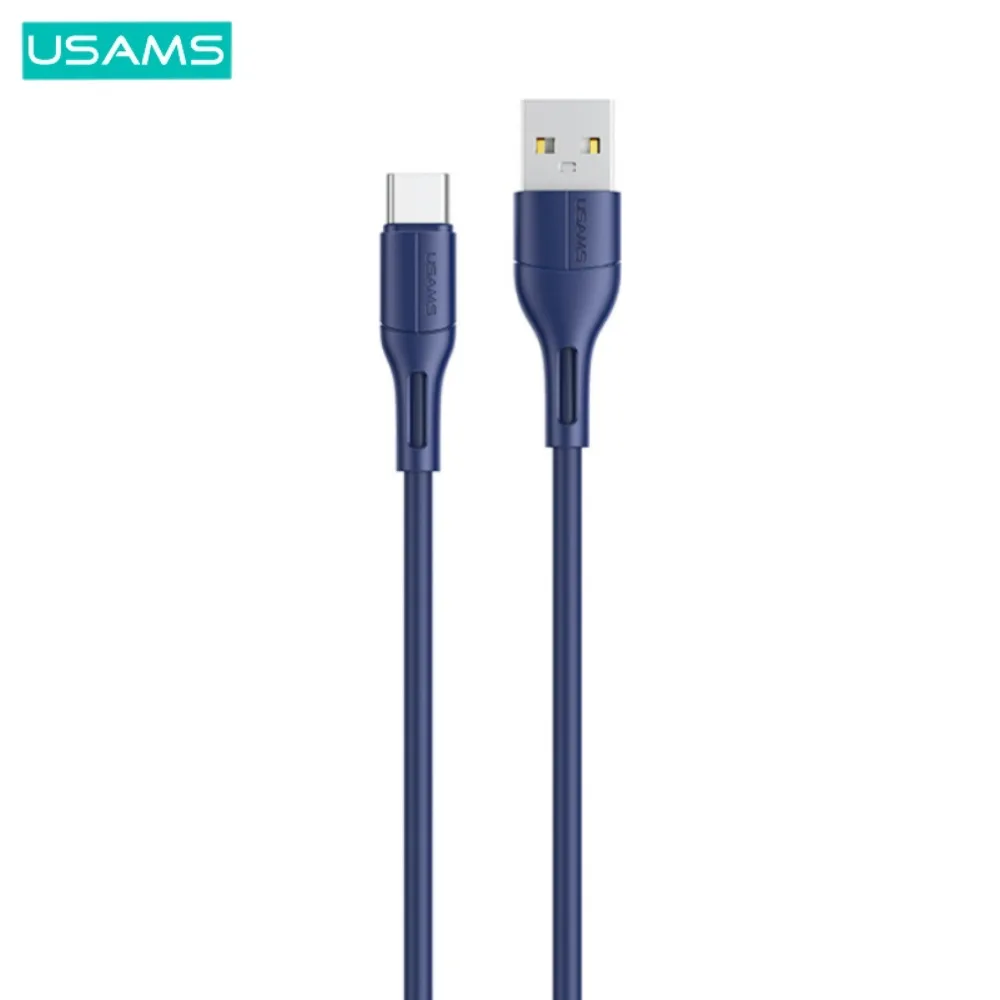 Câble Data USB vers USB-C Usams SJ501USB03 U68 2A (1m) Bleu