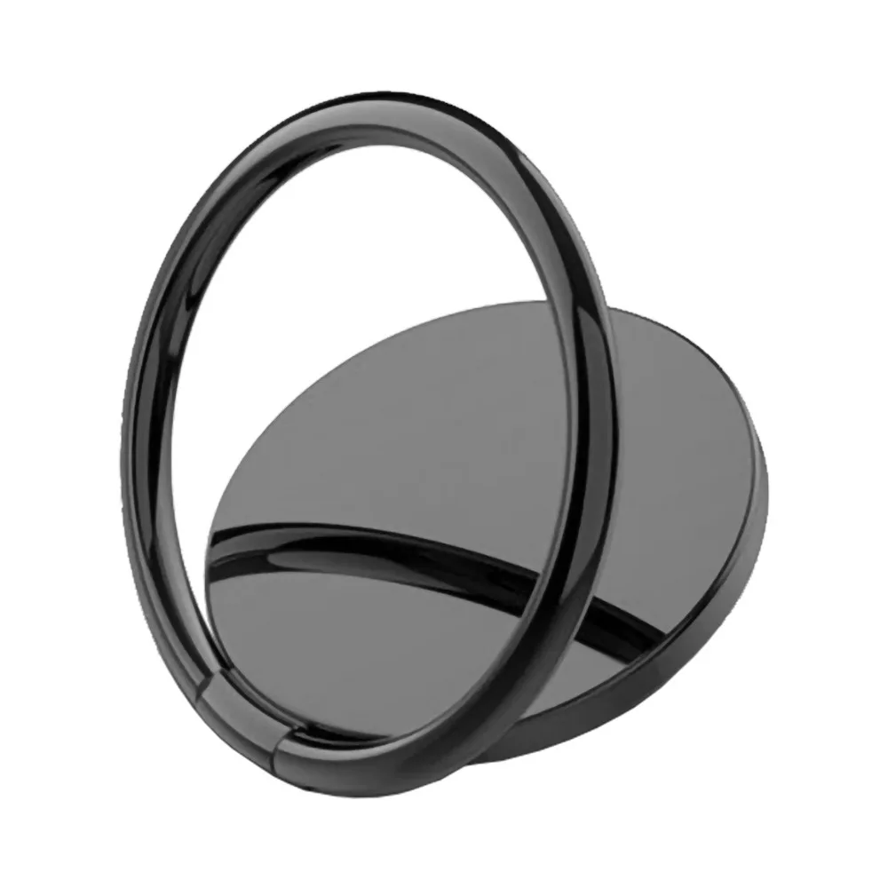Bague Support Smartphone en Metal B108 Noir