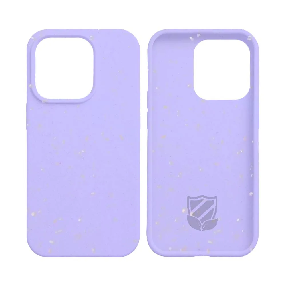 Coque Bambou Biodégradable PROTECT pour Apple iPhone 14 Pro Max Violet Clair