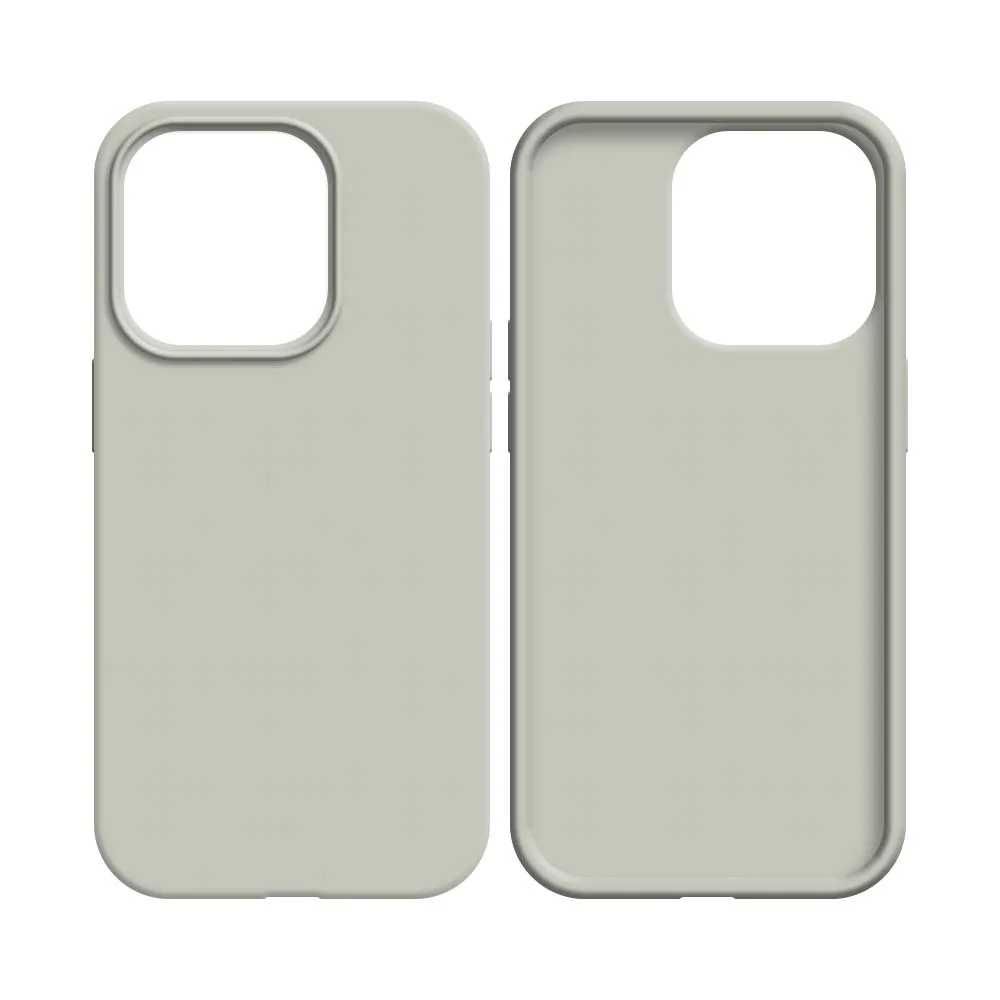 Coque Silicone Compatible pour Apple iPhone 14 Blanc