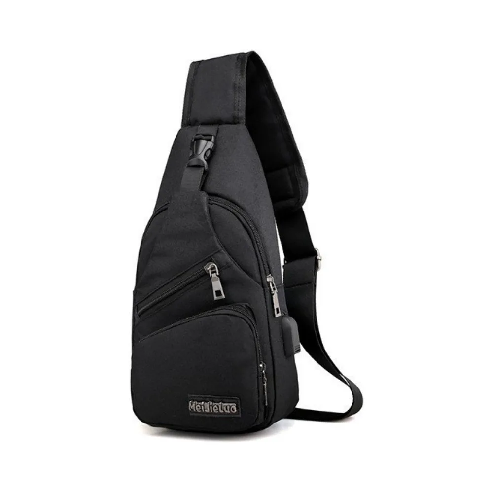 Sac avec Port USB Noir