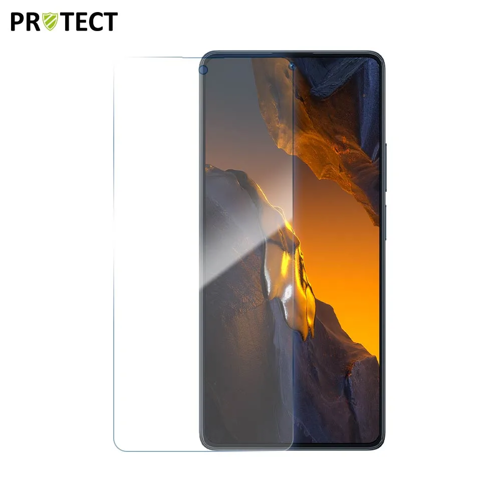 Verre Trempé Classique PROTECT pour Xiaomi POCO F5 5G Transparent