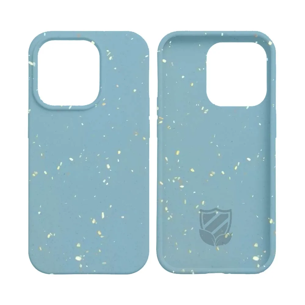 Coque Bambou Biodégradable PROTECT pour Apple iPhone 15 Plus (#6) Bleu