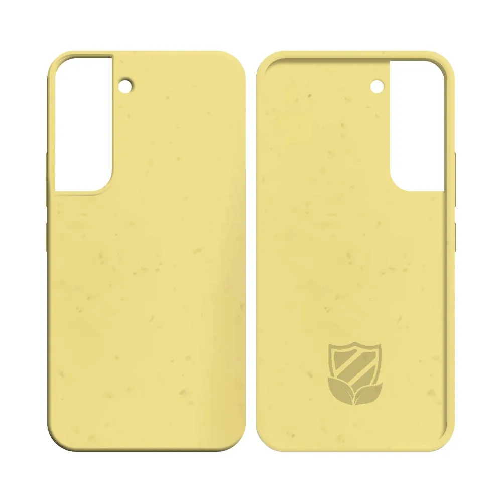 Coque Bambou Biodégradable PROTECT pour Samsung Galaxy S22 Plus S906 Jaune — vue 2