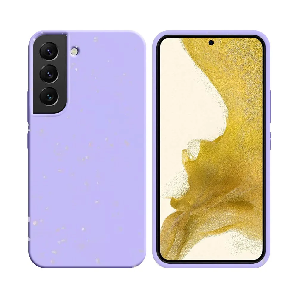 Coque Bambou Biodégradable PROTECT pour Samsung Galaxy S22 Plus S906 Violet