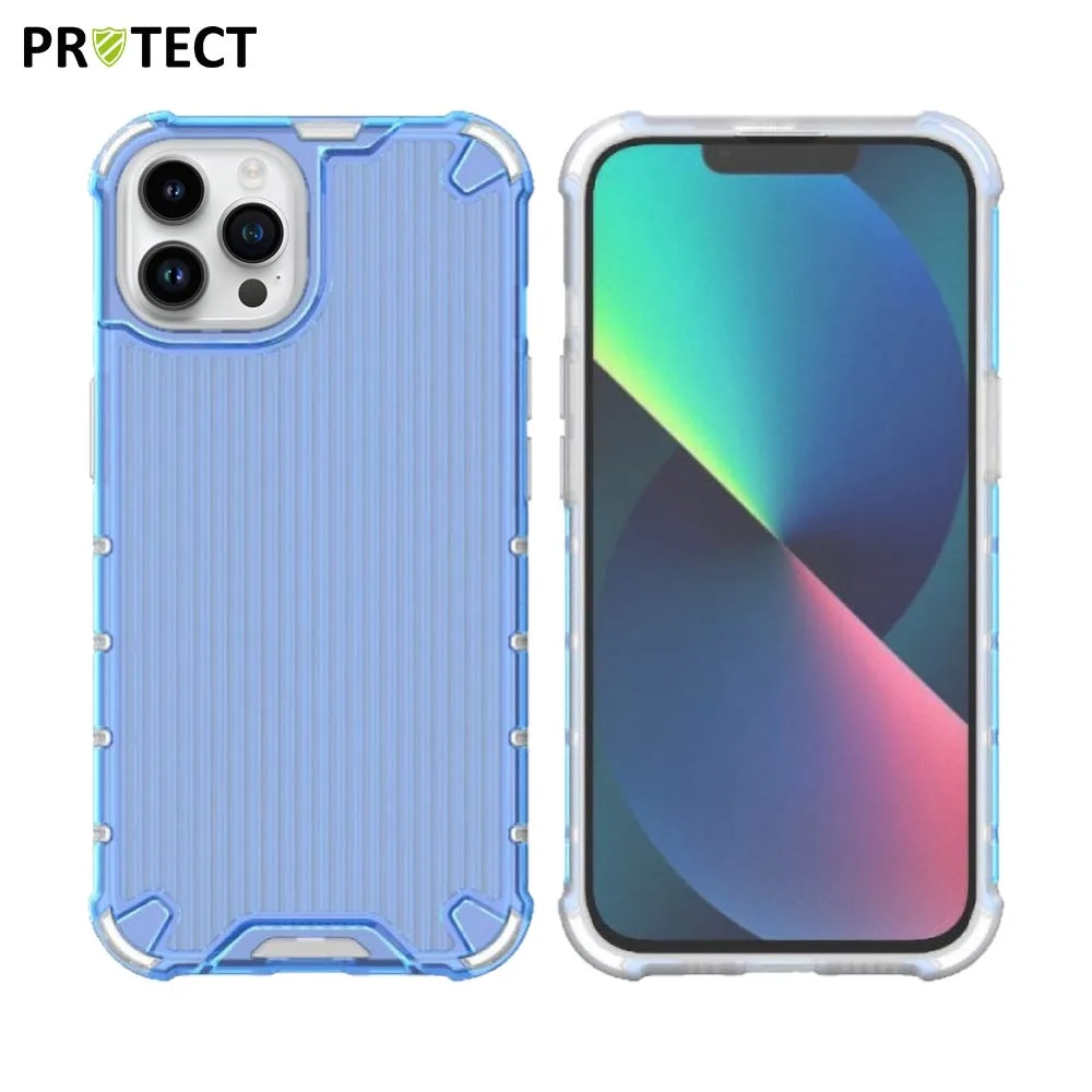 Coque de Protection IX006 PROTECT pour Apple iPhone 15 Pro Bleu