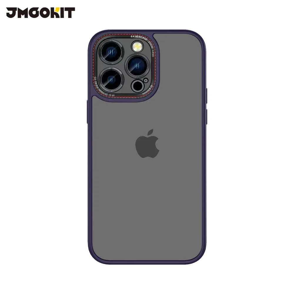 Coque de Protection Canon Lens JMGOKIT pour Apple iPhone 13 Pro Max Violet
