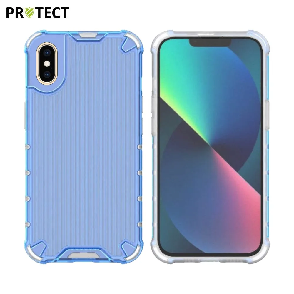Coque de Protection IX006 PROTECT pour Apple iPhone XS Max Bleu