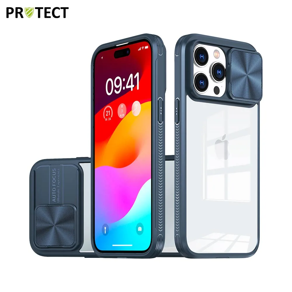 Coque IE027 PROTECT Apple iPhone 15 Pro Bleu Marine