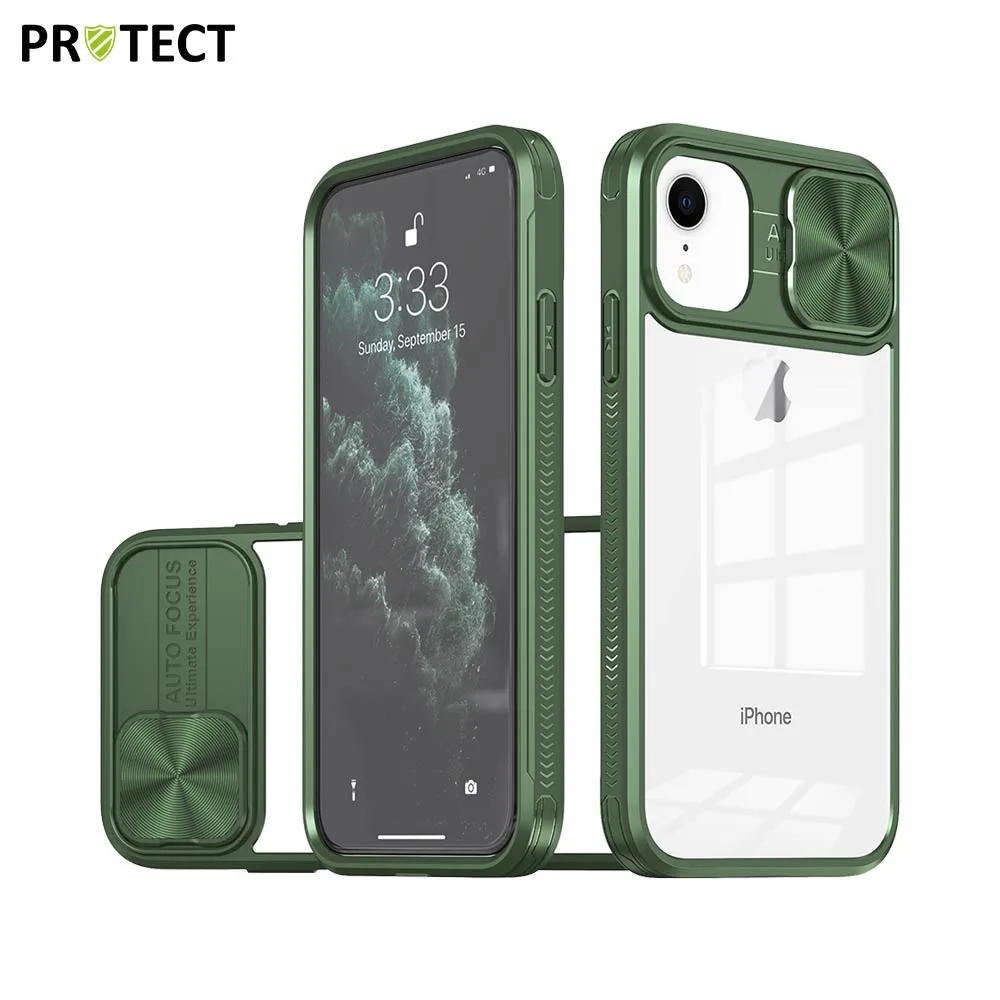 Coque IE027 PROTECT Apple iPhone XR Vert Foncé