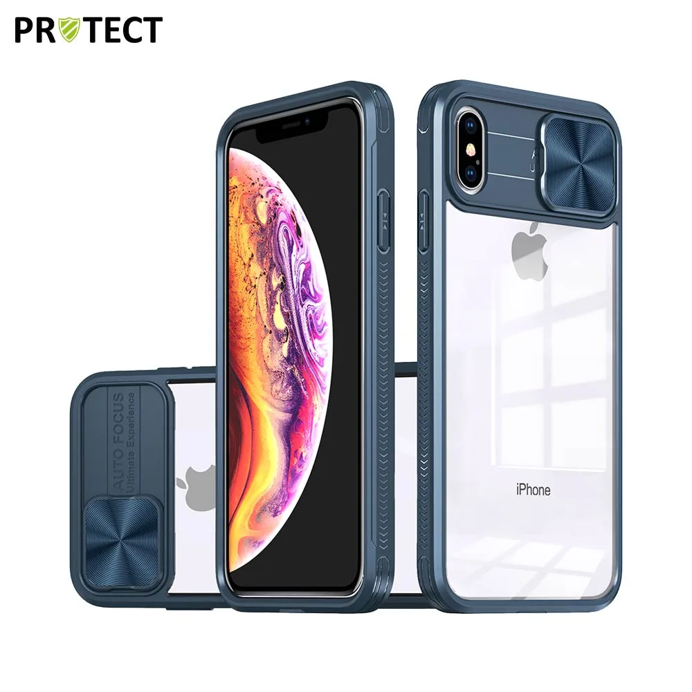 Coque IE027 PROTECT Apple iPhone XS Max Bleu Marine