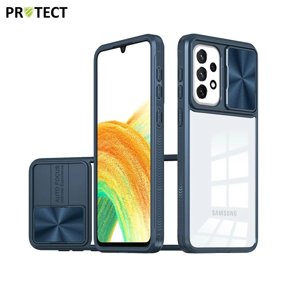 Coque de Protection IE027 PROTECT pour Samsung Galaxy A33 5G A336 Bleu Marine
