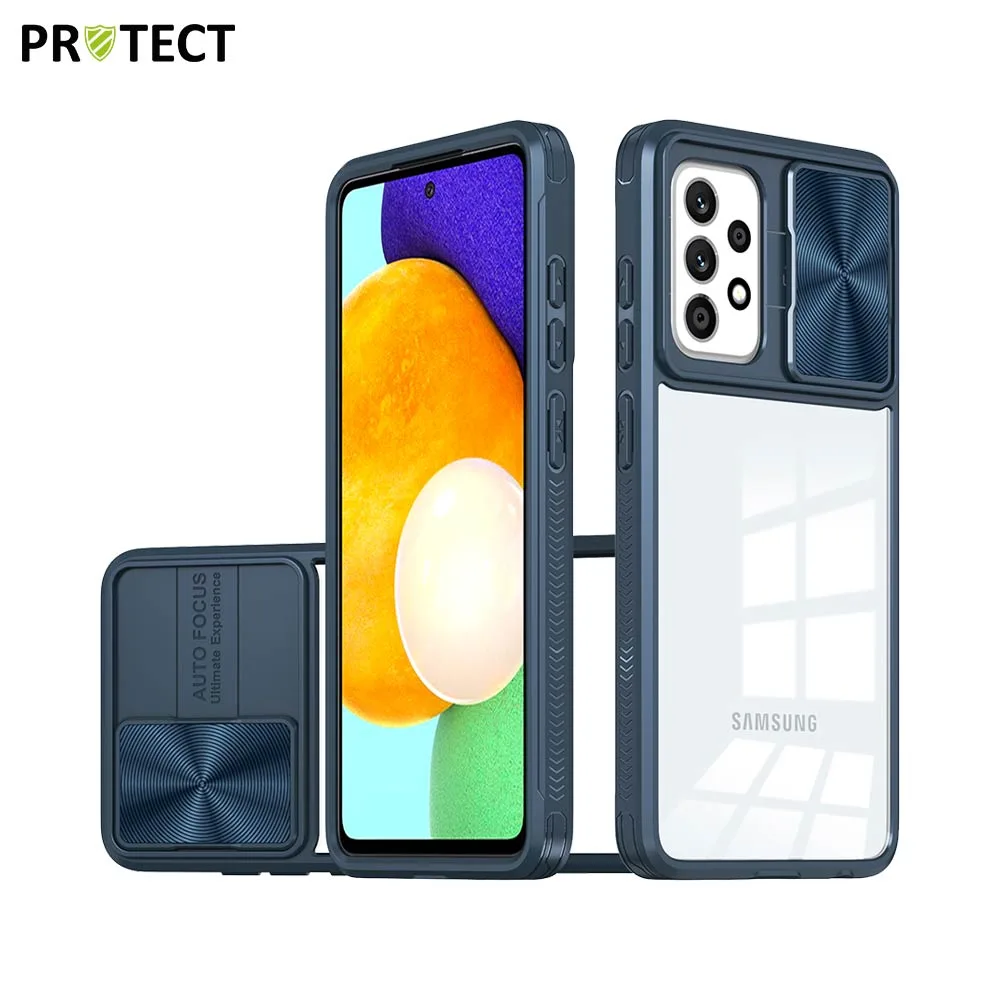 Coque IE027 PROTECT Samsung Galaxy A52 5G & A52 4G Bleu Marine