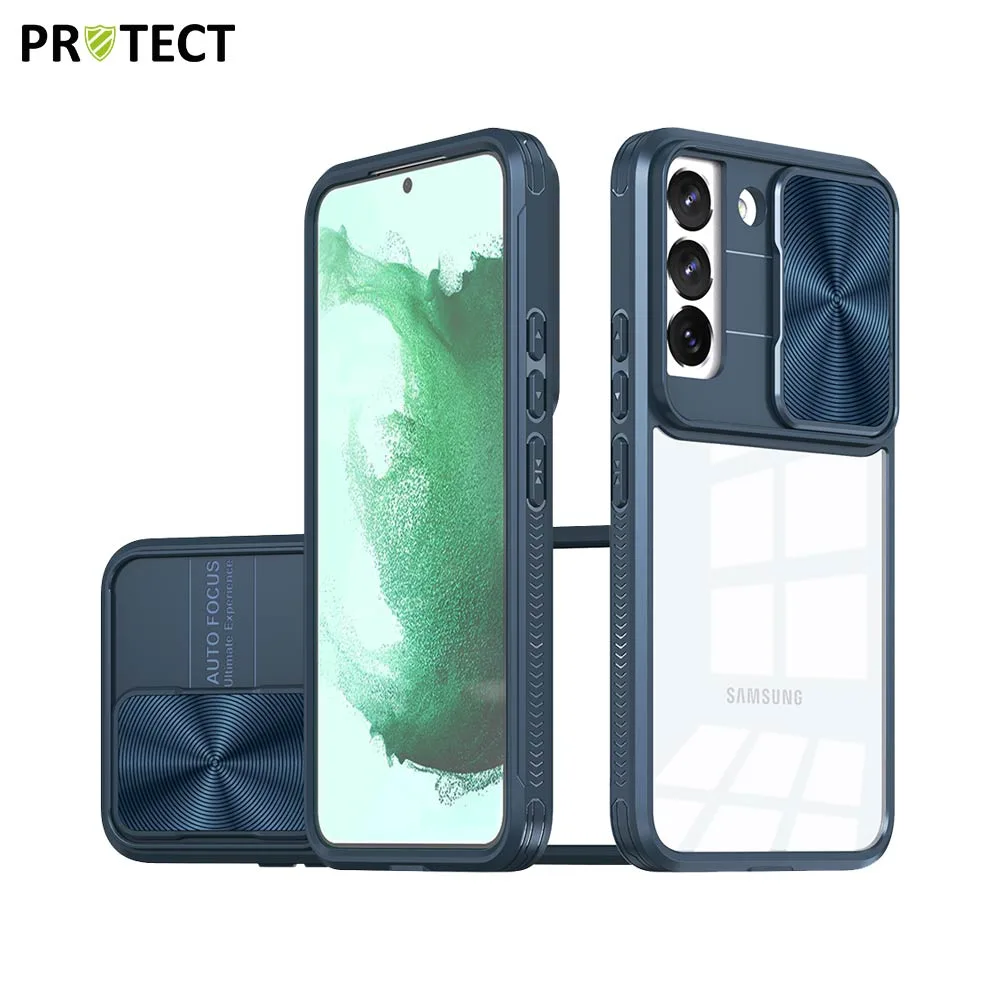Coque IE027 PROTECT Samsung Galaxy S21 FE Bleu Marine