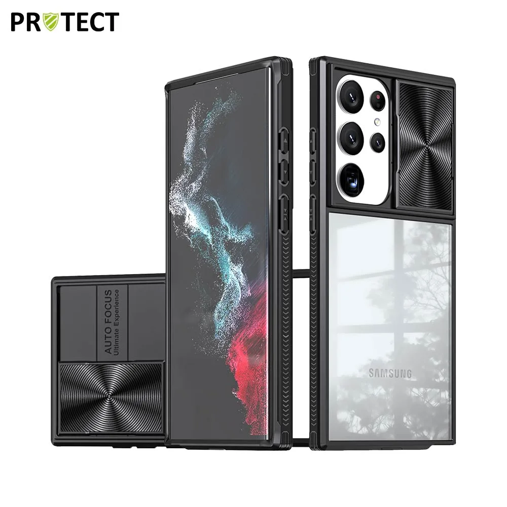 Coque de Protection IE027 PROTECT pour Samsung Galaxy S23 Ultra 5G S918 Noir