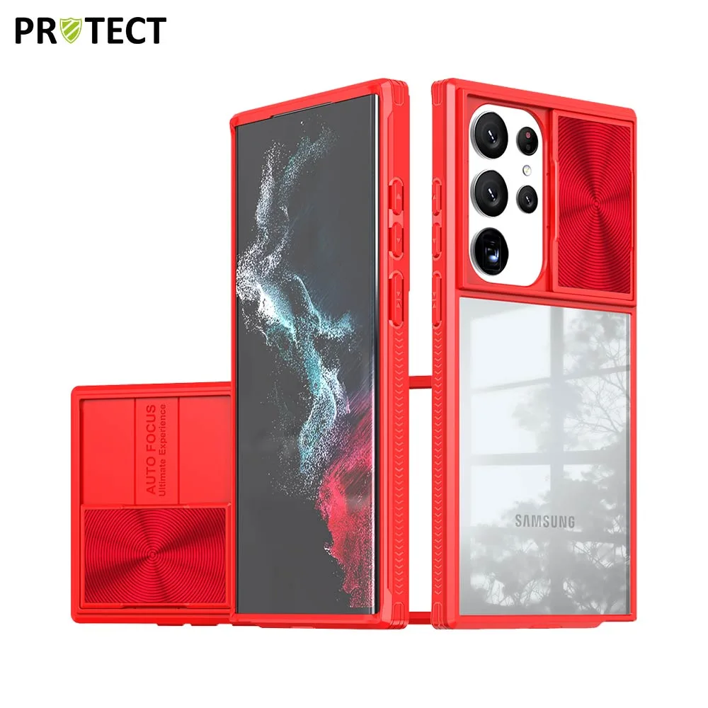 Coque IE027 PROTECT Samsung Galaxy S23 Ultra 5G Rouge