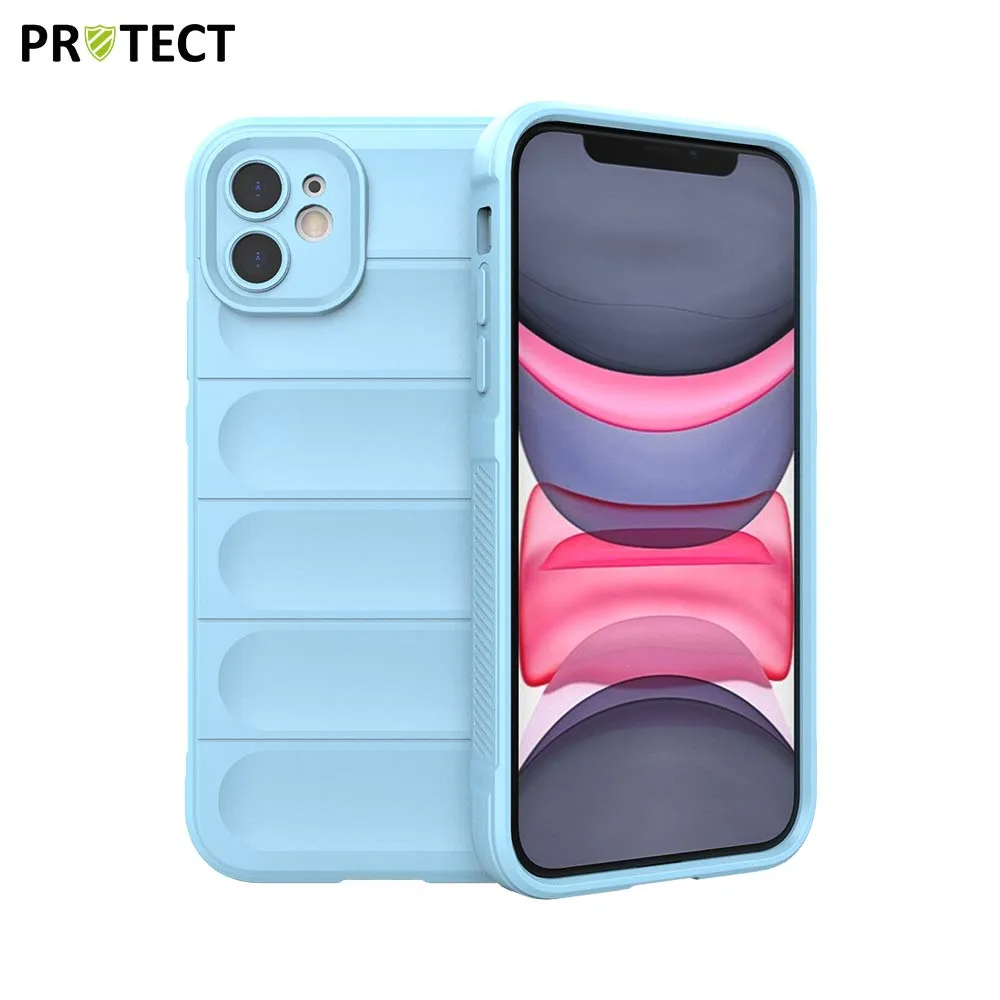 Coque de Protection IX008 PROTECT pour Apple iPhone 11 Bleu Clair