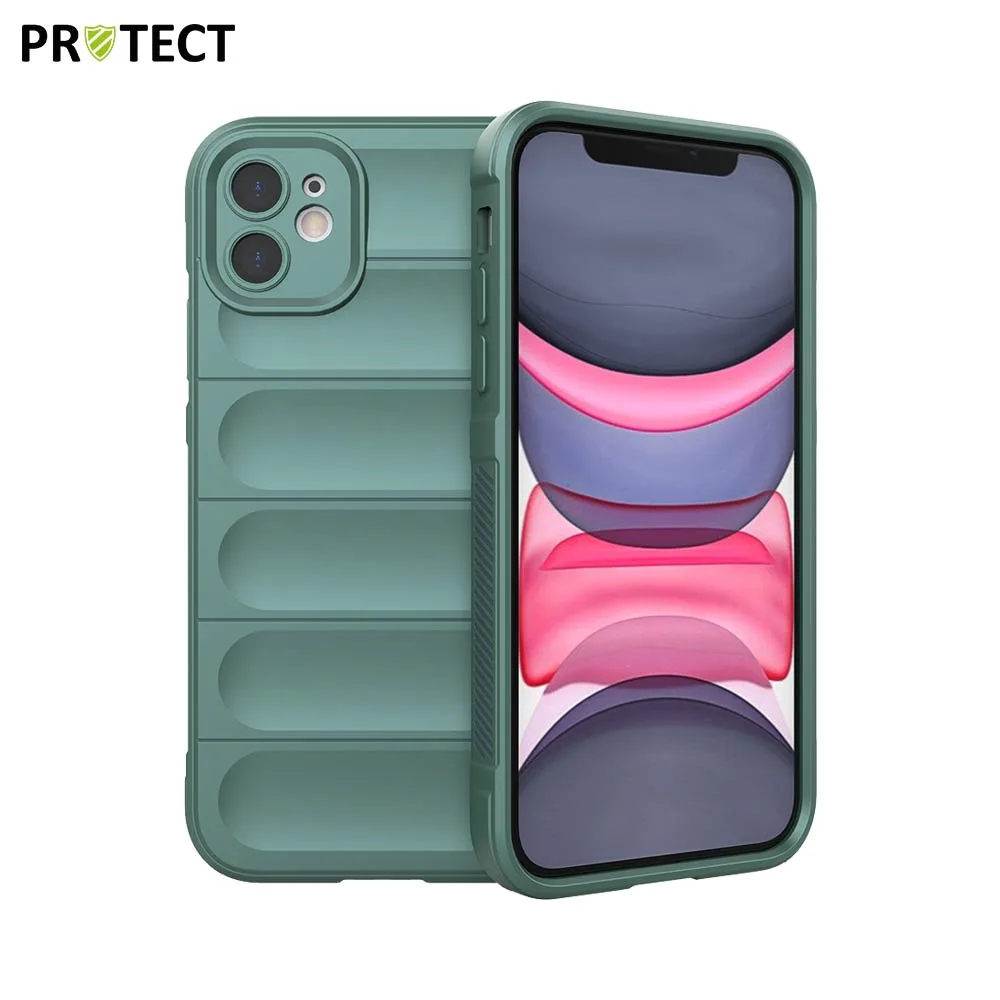 Coque de Protection IX008 PROTECT pour Apple iPhone 11 Vert Foncé