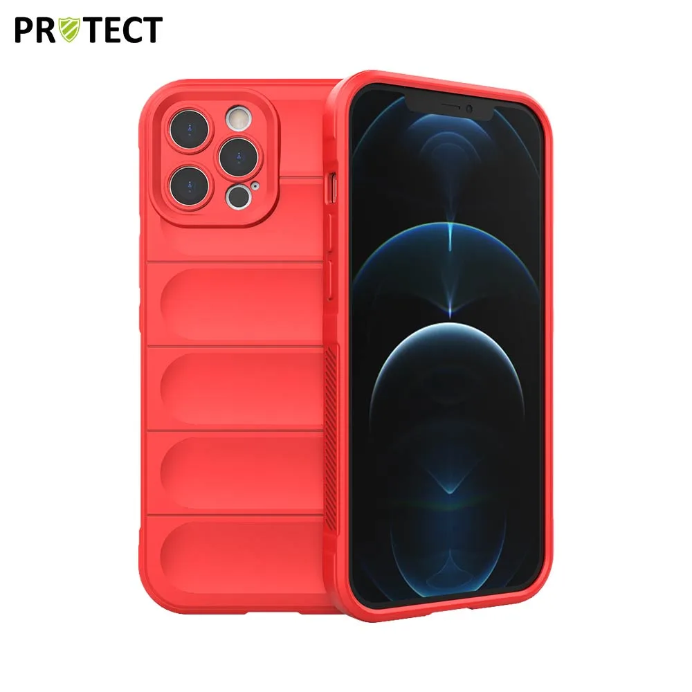 Coque de Protection IX008 PROTECT pour Apple iPhone 12 Pro Max Rouge