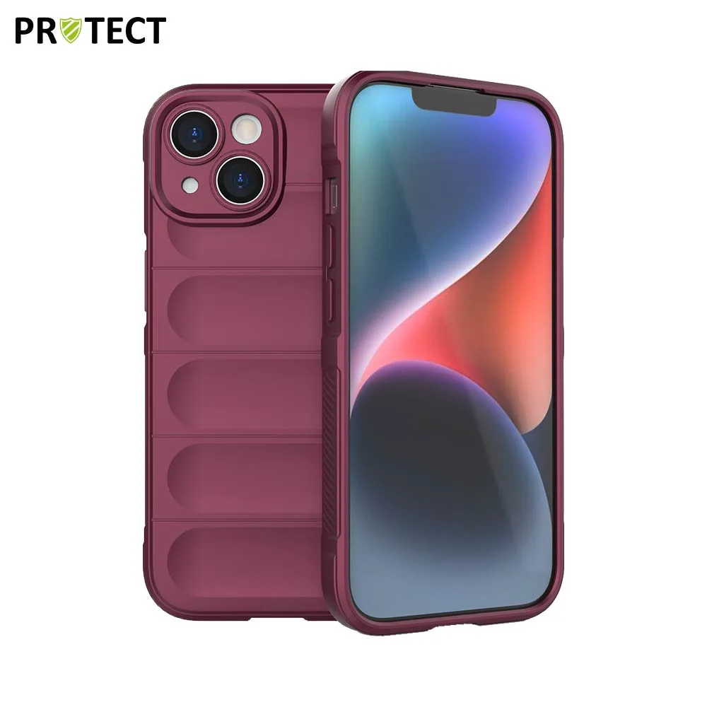 Coque de Protection IX008 PROTECT pour Apple iPhone 15 Prune