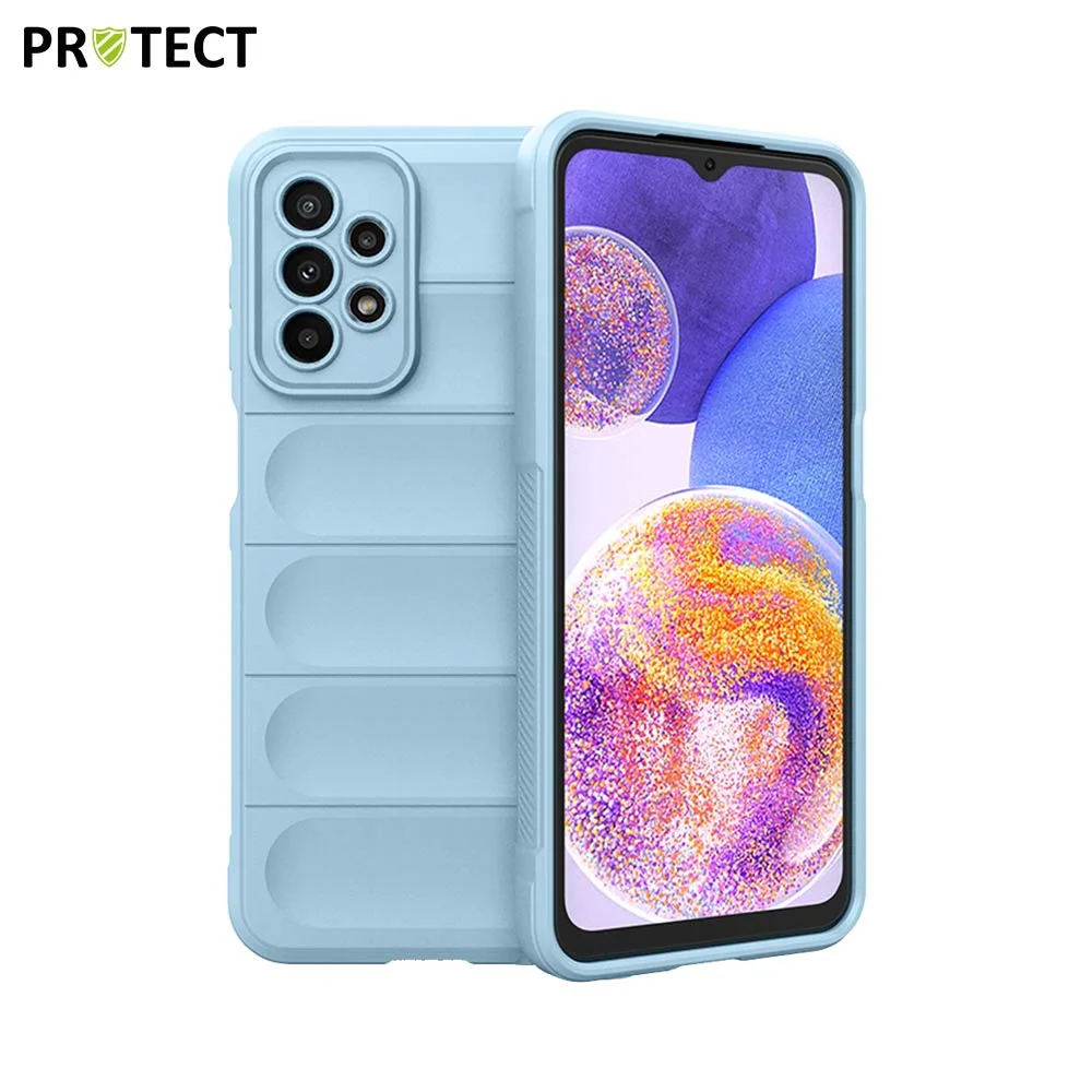 Coque de Protection IX008 PROTECT pour Samsung Galaxy A23 5G A236 & A23 4G A235 Bleu Clair