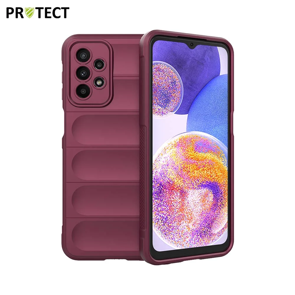Coque de Protection IX008 PROTECT pour Samsung Galaxy A23 5G A236 & A23 4G A235 Prune