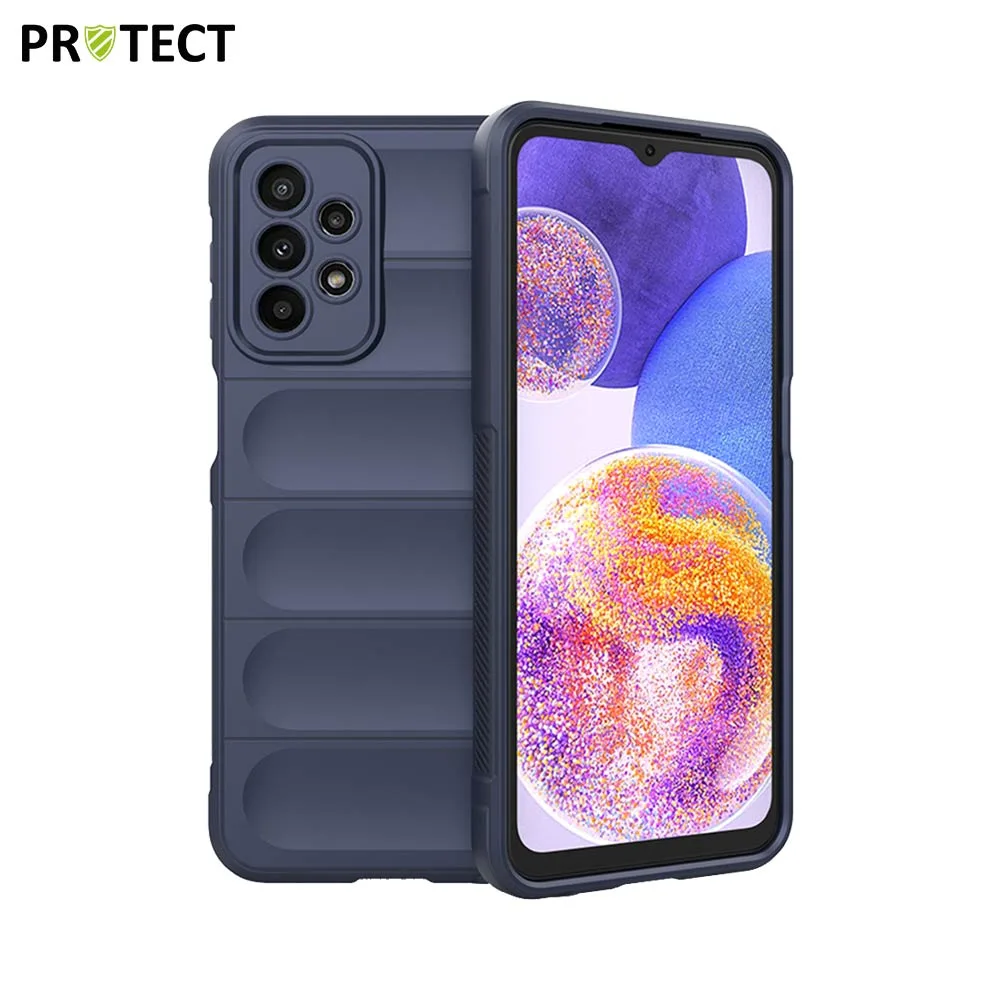 Coque de Protection IX008 PROTECT pour Samsung Galaxy A23 5G A236 & A23 4G A235 Saphir