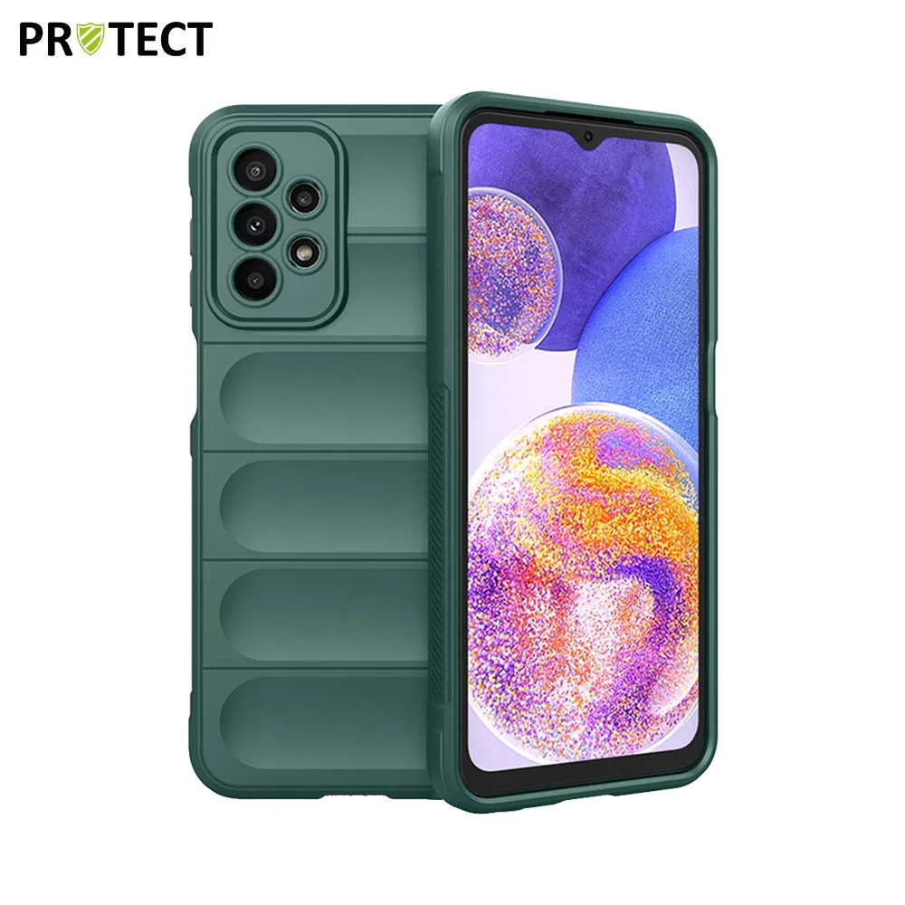 Coque de Protection IX008 PROTECT pour Samsung Galaxy A23 5G A236 & A23 4G A235 Vert Foncé