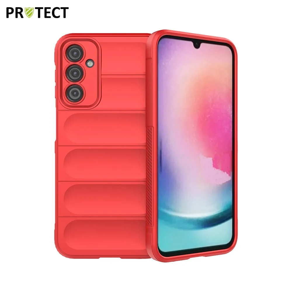 Coque de Protection IX008 PROTECT pour Samsung Galaxy A24 4G A245 Rouge