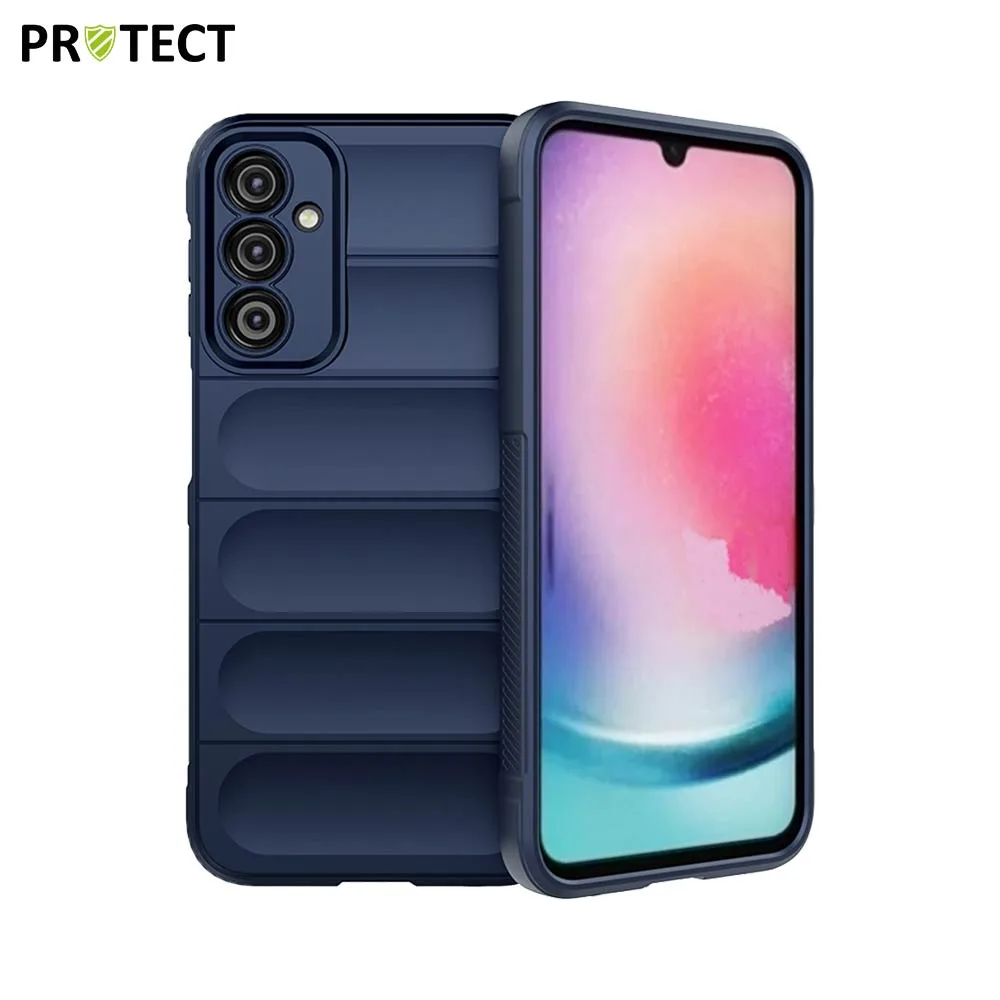 Coque de Protection IX008 PROTECT pour Samsung Galaxy A24 4G A245 Saphir