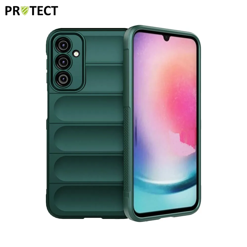 Coque de Protection IX008 PROTECT pour Samsung Galaxy A24 4G A245 Vert Foncé