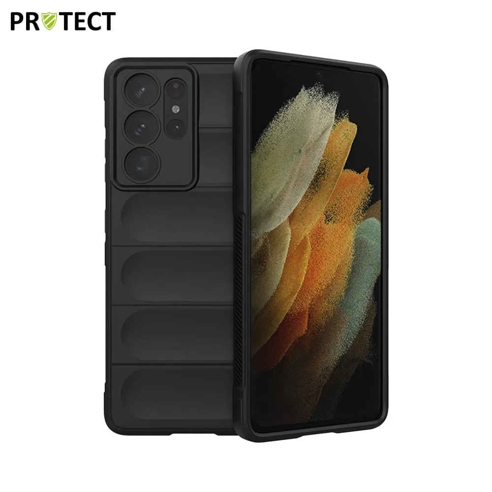 Coque de Protection IX008 PROTECT pour Samsung Galaxy S21 Ultra 5G G998 Noir
