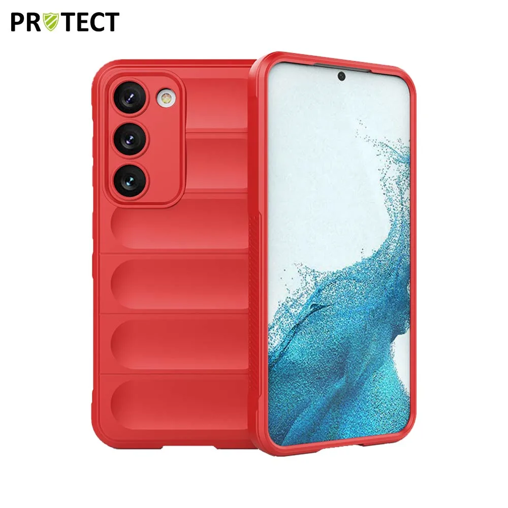 Coque de Protection IX008 PROTECT pour Samsung Galaxy S23 Plus 5G S916 Rouge