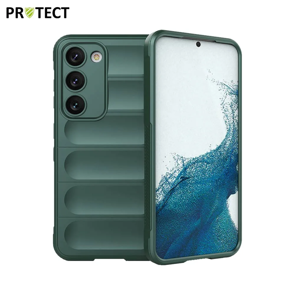 Coque de Protection IX008 PROTECT pour Samsung Galaxy S23 Plus 5G S916 Vert Foncé