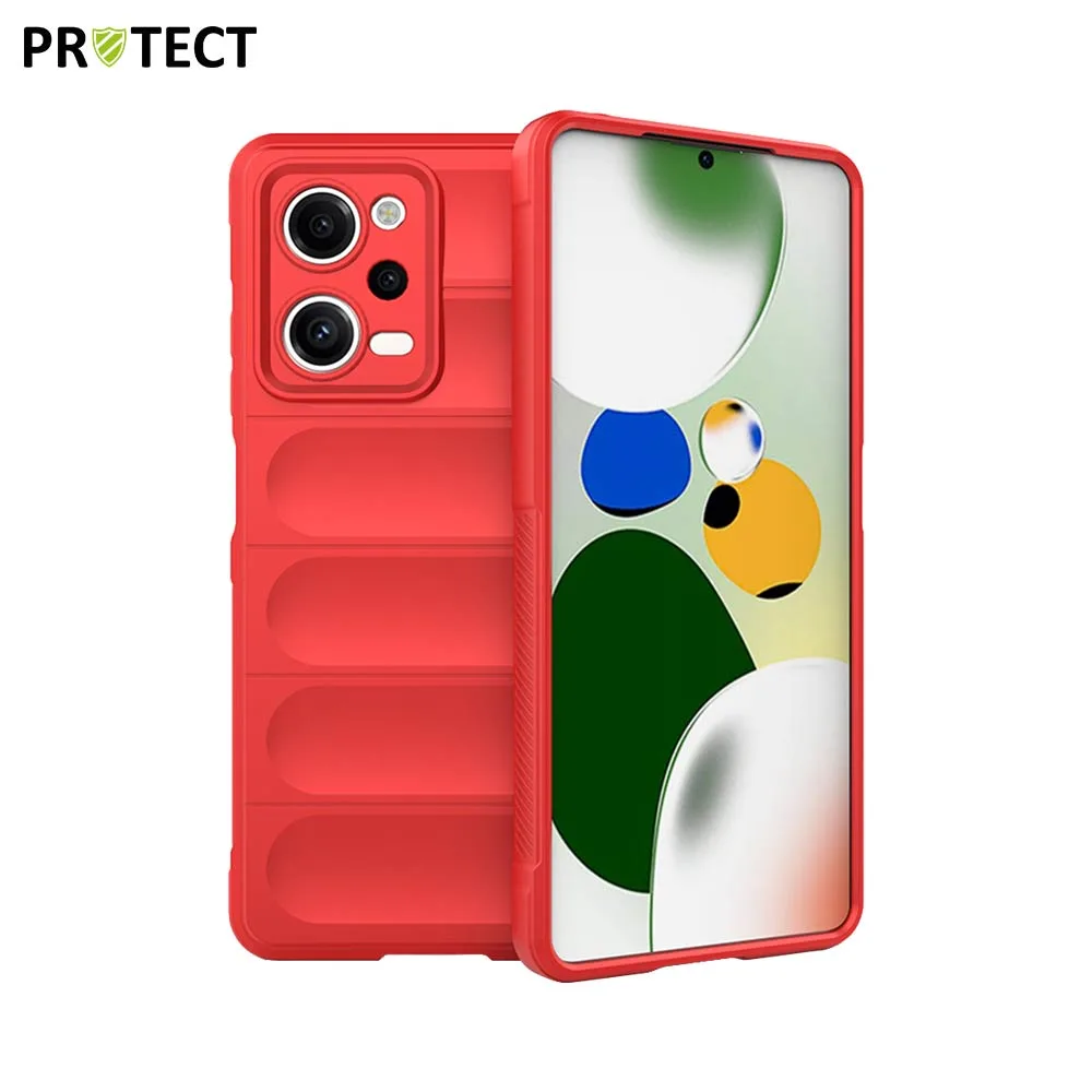Coque de Protection IX008 PROTECT pour Xiaomi Redmi Note 12 Pro 5G Rouge