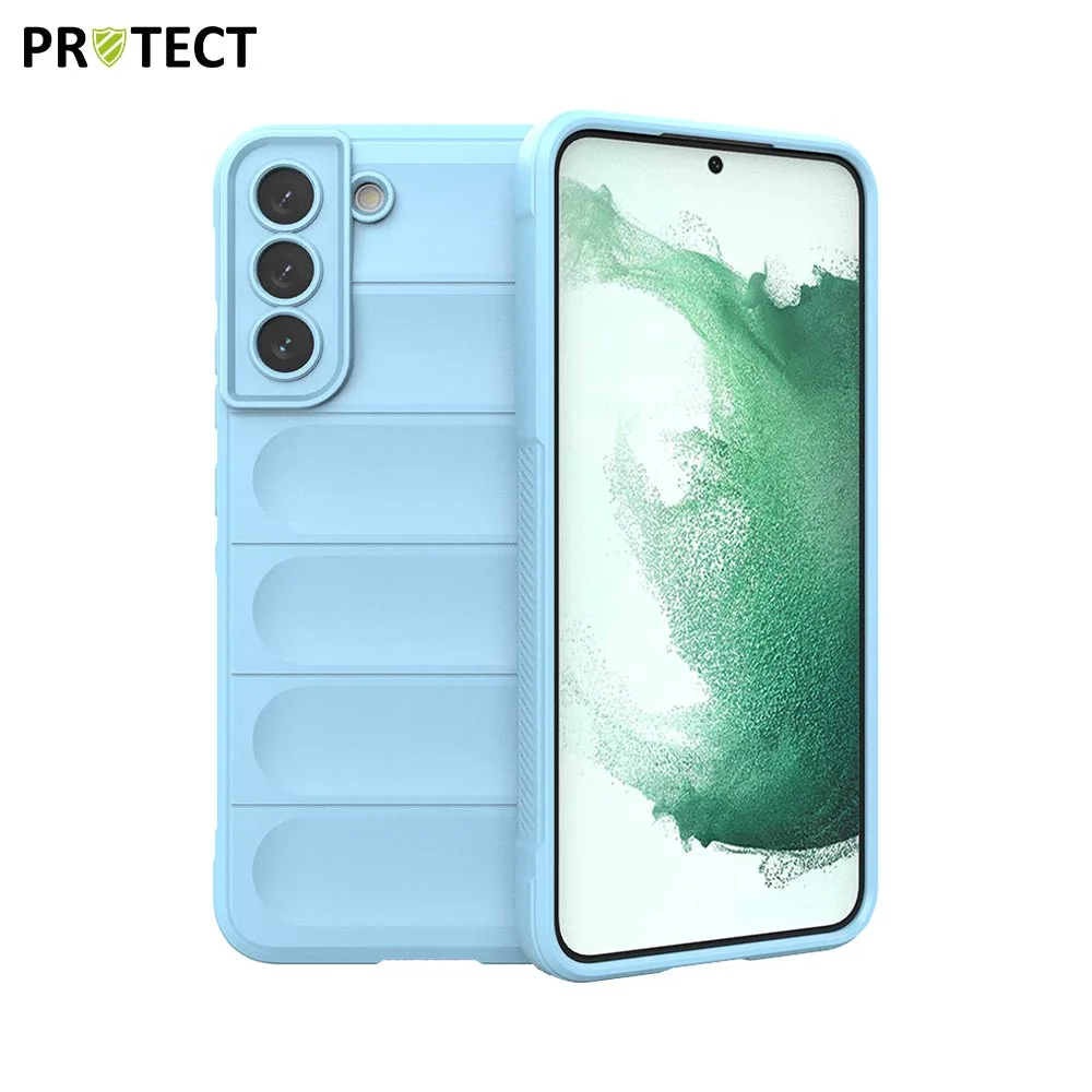 Coque de Protection IX008 PROTECT pour Samsung Galaxy S22 Plus S906 Bleu Clair