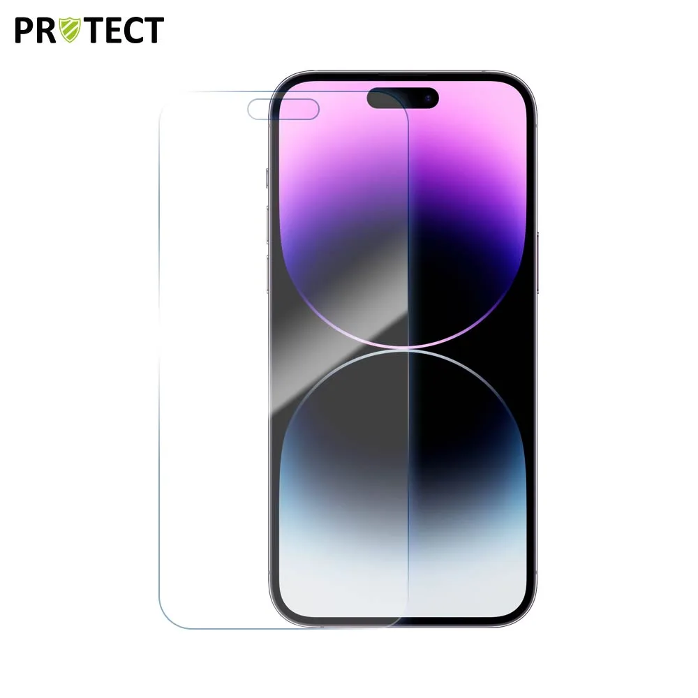 Verre Trempé Classique PROTECT pour Apple iPhone 14 Pro Transparent