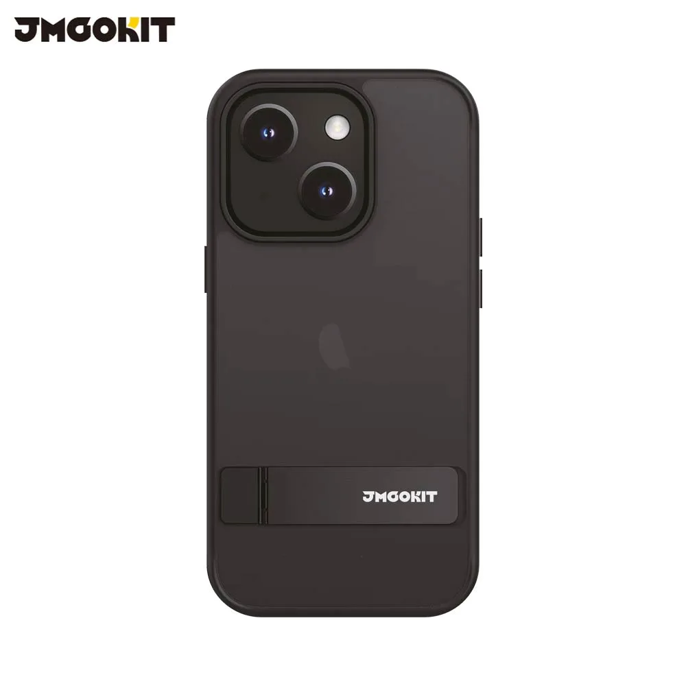 Coque de Protection Metal Bracket JMGOKIT pour Apple iPhone 14 Plus Noir