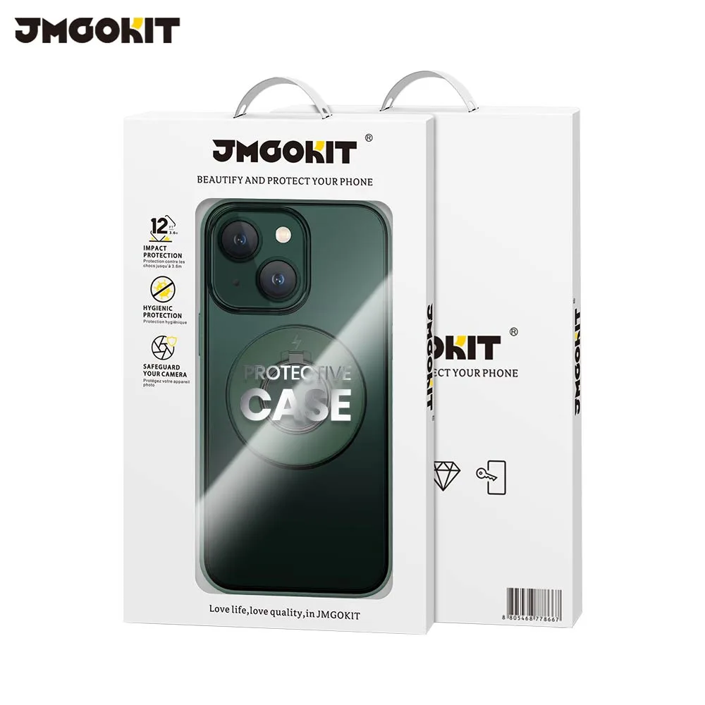 Coque de Protection King JMGOKIT pour Apple iPhone 14 Plus MagSafe Vert Foncé — vue 2
