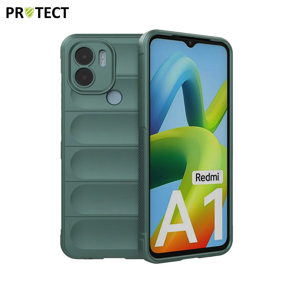 Coque de Protection IX008 PROTECT pour Xiaomi Redmi A1+ Vert Foncé