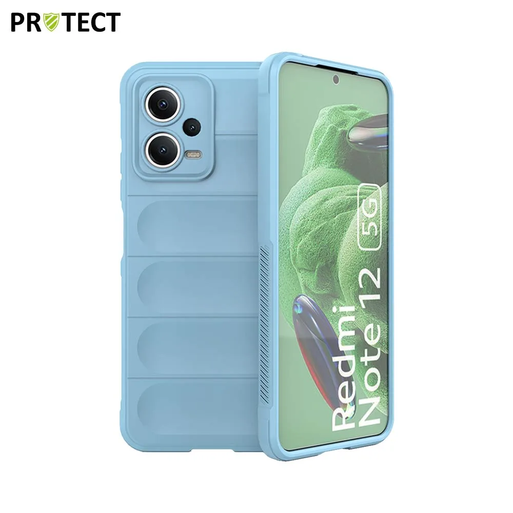 Coque de Protection IX008 PROTECT pour Xiaomi Redmi Note 12 5G Bleu Clair
