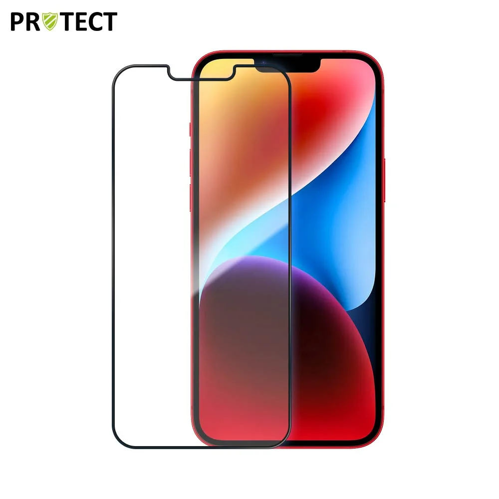Verre Trempé Intégral PROTECT Apple iPhone 13 Pro, iPhone 13, iPhone 14 & iPhone 16e Noir