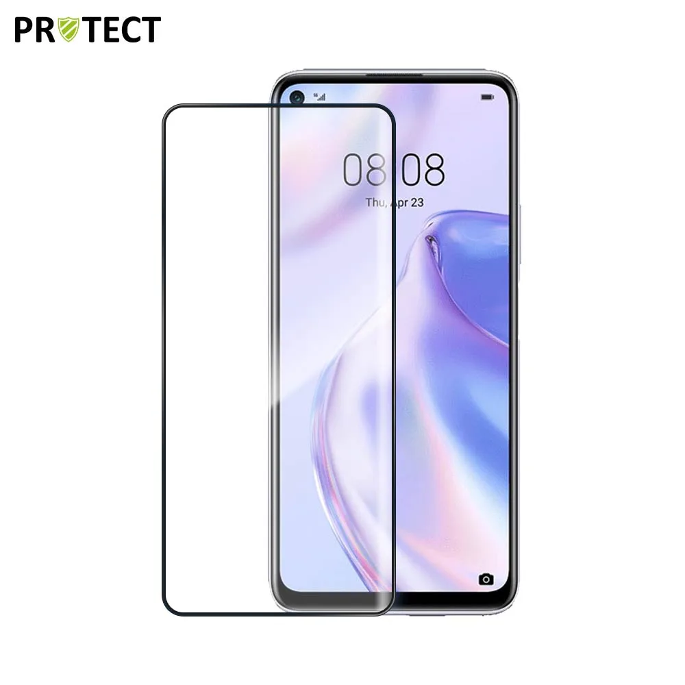 Verre Trempé Intégral PROTECT Huawei P40 Lite 5G Noir
