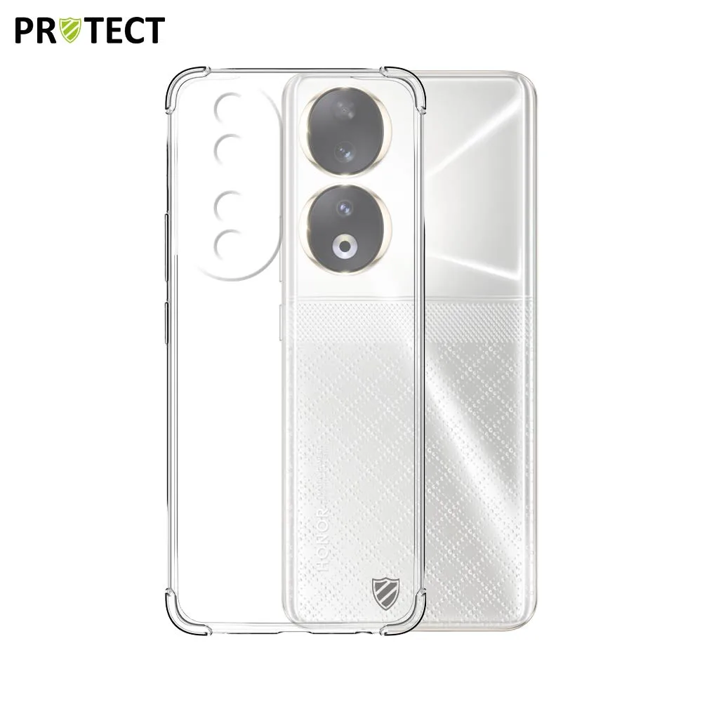 Coque Silicone Renforcée PROTECT pour Honor 90 5G Transparent